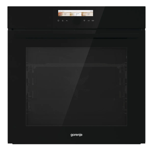 תנור בנוי 60/60 גורנייה דגם BO798S38BG זכוכית שחורה
