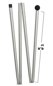 מוט ענק 5 חלקים לאוהל לים PLAYA