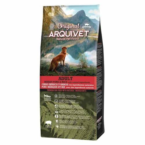 ארקיווט כלב בוגר חזיר ואורז | Arquivet Adult Dog Pork and Rice