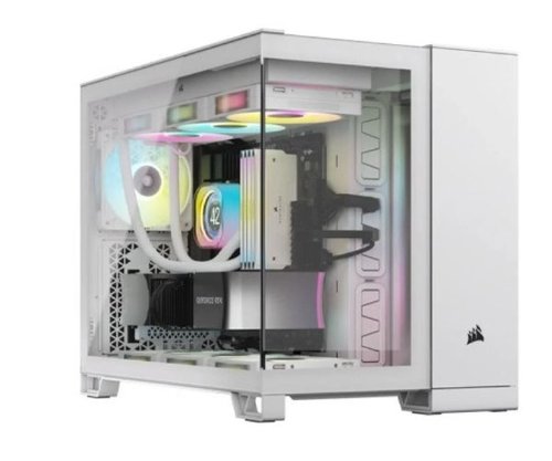מארז | Corsair 2500X Mini-Tower | mATX Tempered Glass NO FANS
