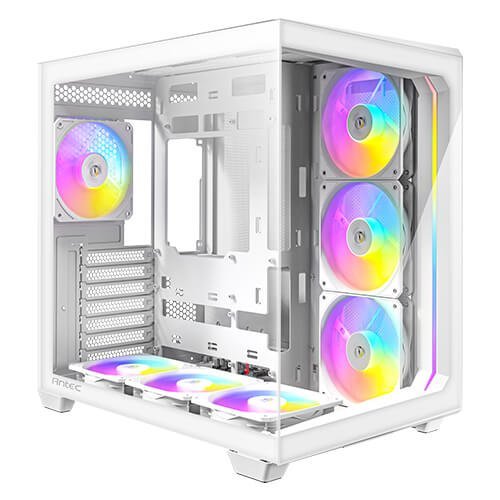 מארז לבן | Antec C5 RGB Mid-Tower | ATX 7x ARGB FANS Incl Type-C