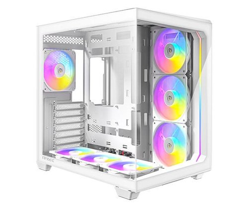 מארז לבן | Antec C5 RGB Mid-Tower | ATX 7x ARGB FANS Incl Type-C