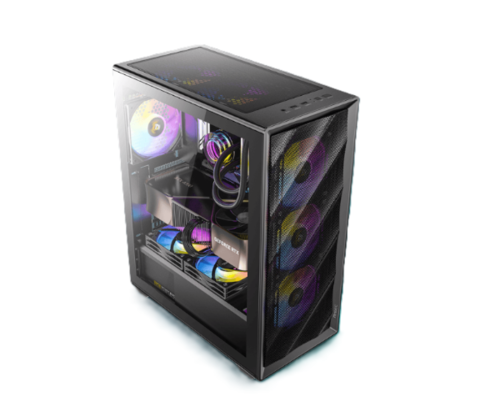 מארז | Antec AX85 ARGB Mid-Tower Gaming Case 4XARGB | 12mm Fan | ATX