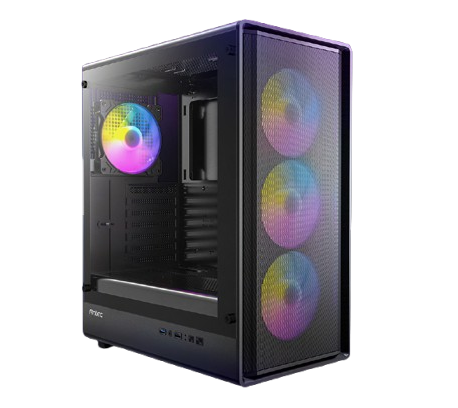 מארז | Antec VX510 ARGB Mid-Tower Gaming Case | ATX 4X120nn ARGB Fans