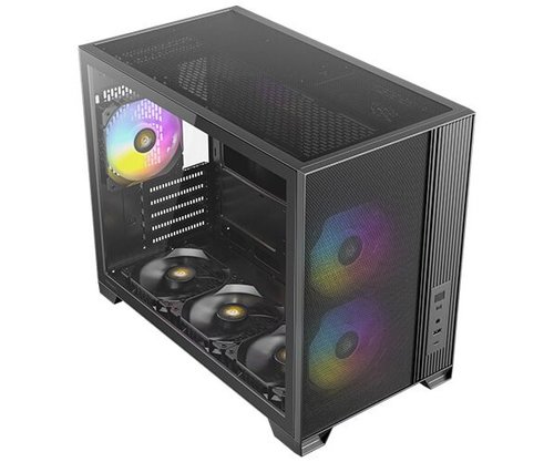 מארז | Antec Flux M Mid Tower | Micro-ATX ARGB Type-C 3.2