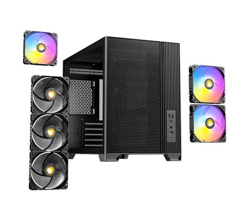 מארז | Antec Flux M Mid Tower | Micro-ATX ARGB Type-C 3.2