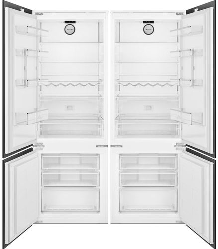 מקרר אינטגרלי מקפיא תחתון 140 ס”מ SMEG Universal דגם: C875TNE