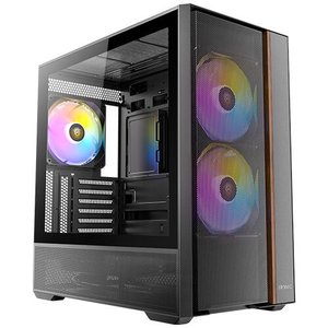 מארז | Antec Flux Rear Mid Tower 3X140mm ARGB 2X120MM Fan TypeC 3.2