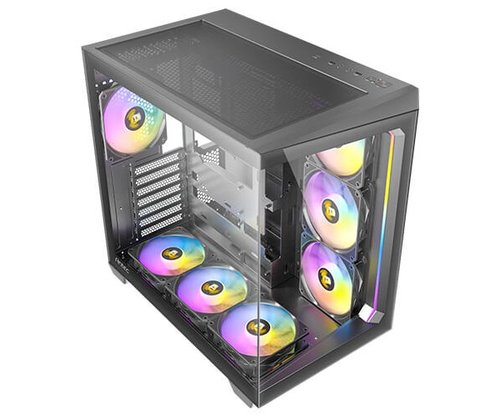 מארז שחור | Antec C5 ARGB Mid-Tower | ATX 7x ARGB FANS Incl Type-C