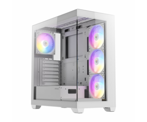 מארז | Antec CX300 ARGB White Mid-Tower 4x120mm Fan Include