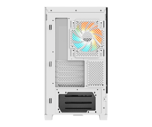 מארז לבן | GIGABYTE C201 PANORAMIC ICE | Micro-ATX 3XARGB Fans
