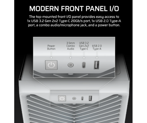 מארז | Corsair 3200D RS ARGB Mid Tower | ATX