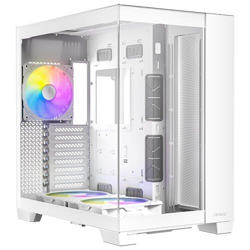 מארז לבן | Antec C8 ARGB | E-ATX Mid-Tower 3X ARGB FANS Incl