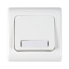 לחצן פעמון ספיר מואר 12V לקופסה 55
