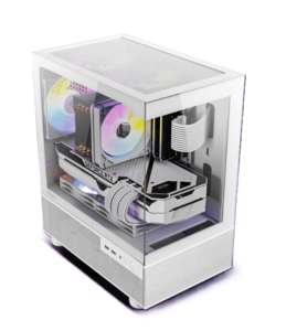מארז לבן | Antec CX200M RGB ELITE M-ATX 5X120mm RGB FANS