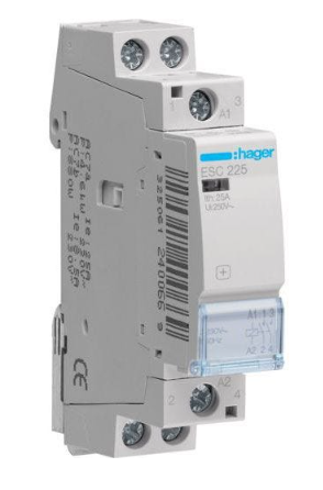 מגען 2X25A סליל 230V HAGER