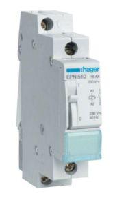 ממסר צעד 1NO סליל 230V EPN510 HAGER