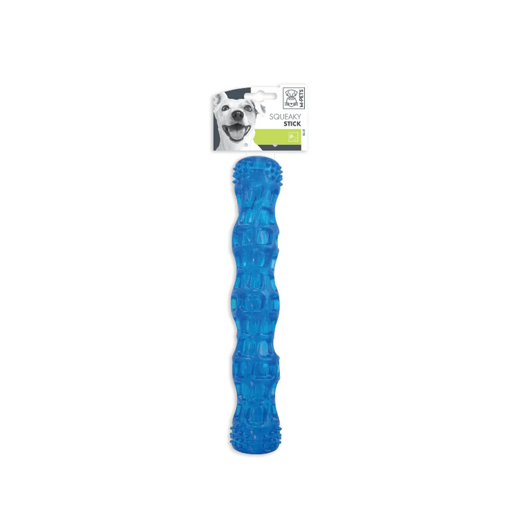 אמ פטס M-Pets גזע גומי מצפצף כחול כ- 28 ס