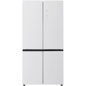 מקרר 4 דלתות מקפיא תחתון 600 ליטר Electra EL6700GW – זכוכית לבנה - רוחב: 91 ס"מ