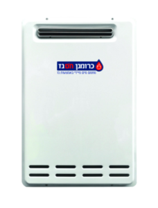 מחמם מים בגז כרומגן Chromagen MARS 26L – התקנה חיצונית