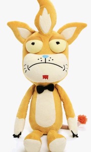 בובת פרווה סקוונצ’י – Rick and Morty כ־35 ס”מ | Rick and Morty Squanchy Plush Toy Approx. 35 cm
