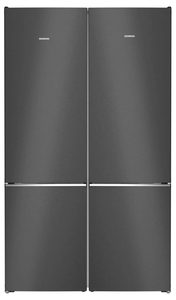 מקרר מקפיא תחתון 363 ליטר Siemens KG39NSBBF IQ700 זכוכית שחורה  | פולין סימנס