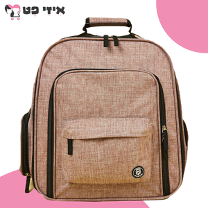 פופוס תיק גב מתרחב לנשיאת כלב וחתול בצבע ורוד FOFOS