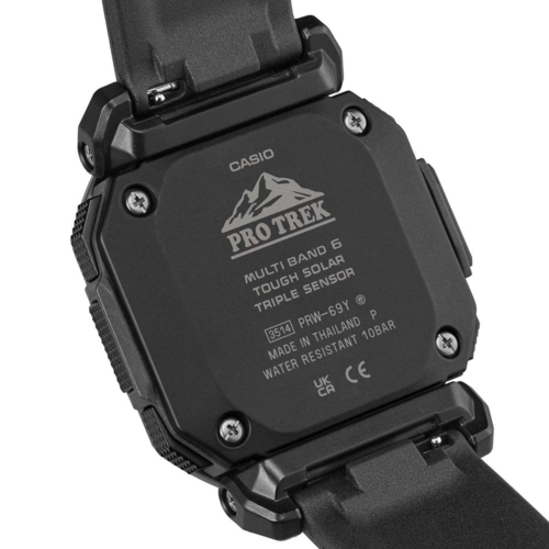 CASIO PRW-69Y-1D TRIPLE SENSOR radio control פרוטרק סולארי חדש!