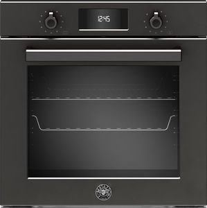 תנור בנוי 60 ס"מ BERTAZZONI פירוליטי F6011PROPTN בגימור שחור מט כולל תוכנית שבת. ברטזוני