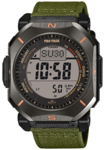 CASIO PRW-69YB-3D TRIPLE SENSOR radio control פרוטרק סולארי חדש!
