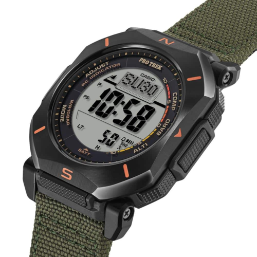 CASIO PRW-69YB-3D TRIPLE SENSOR radio control פרוטרק סולארי חדש!