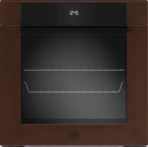 תנור בנוי 60 ס"מ BERTAZZONI פירוליטי F6011MODPLC בגימור נחושת כולל תוכנית שבת