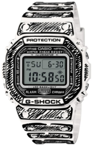 CASIO DW-5600JV-7D Joshua Vides LIMITED EDITION מהדורה מוגבלת שיתוף פעולה חדש עם האמן והמעצב ג