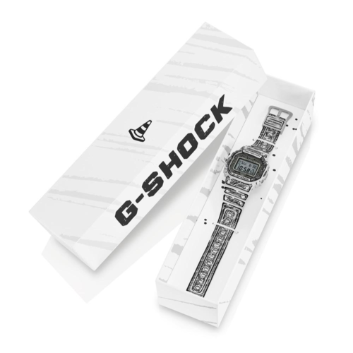 CASIO DW-5600JV-7D Joshua Vides LIMITED EDITION מהדורה מוגבלת שיתוף פעולה חדש עם האמן והמעצב ג'ושוע וידס Joshua Vides