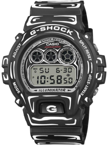 CASIO DW-6900JV-1D Joshua Vides LIMITED EDITION מהדורה מוגבלת שיתוף פעולה חדש עם האמן והמעצב ג'ושוע וידס Joshua Vides
