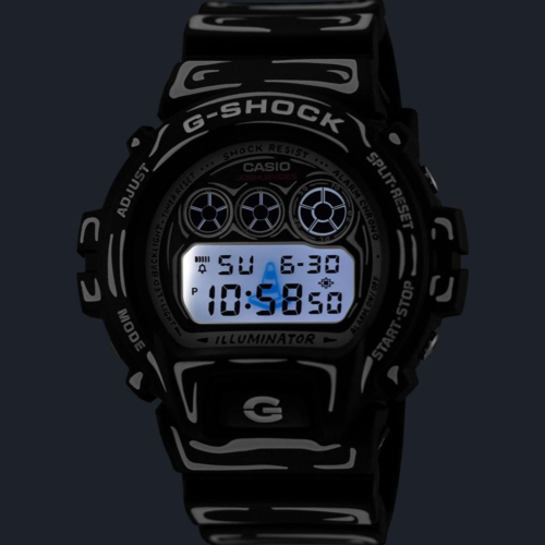 CASIO DW-6900JV-1D Joshua Vides LIMITED EDITION מהדורה מוגבלת שיתוף פעולה חדש עם האמן והמעצב ג'ושוע וידס Joshua Vides
