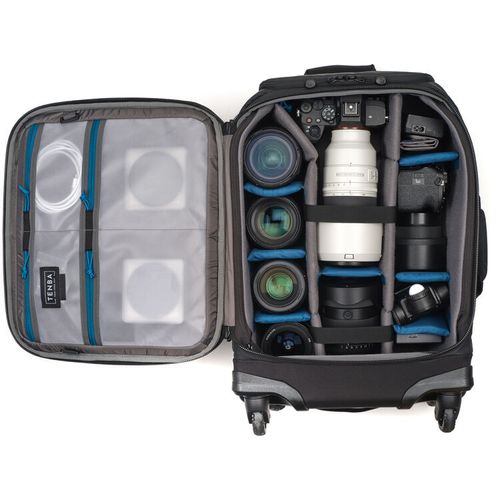 תיק טרולי וגב לציוד צילום Tenba Axis Spinner V2