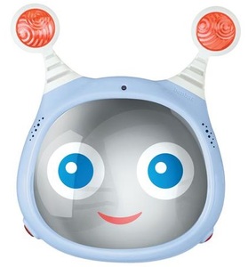 מראה לרכב לתינוק אקטיבית Oly עם מנגינות ושלט רחוק - כחול