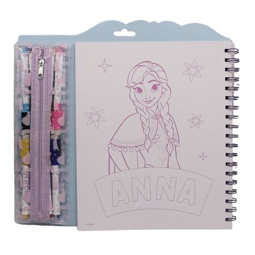 פרוזן - סט יצירה עם קלמר וטושים מחיקים - Frozen 255025
