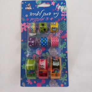 טלבר פופ - נייר דבק ליצירה +3 מתקנים - COOL