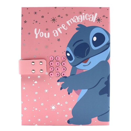 סטיץ - מחברת בגודל A5 עם קוד - Stitch