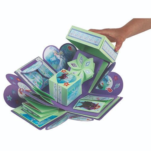 פרוזן - קופסה מתפוצצת פרוזן אלבום זכרונות יחודי - FROZEN 2