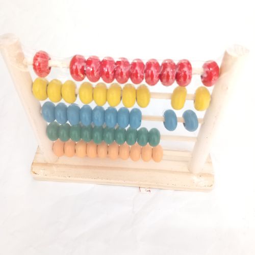 חשבוניה מעץ  בשרינג גודל 13 ס''מ