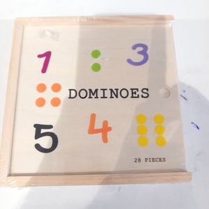 דומינו מספרים מעץ