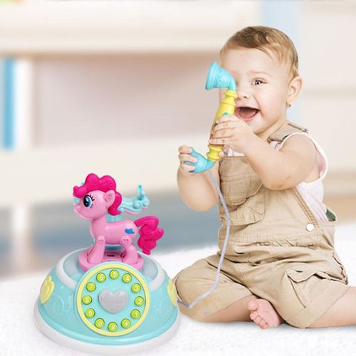 טלפון חד קרן צבעוני בקופסה - Colorful unicorn phone