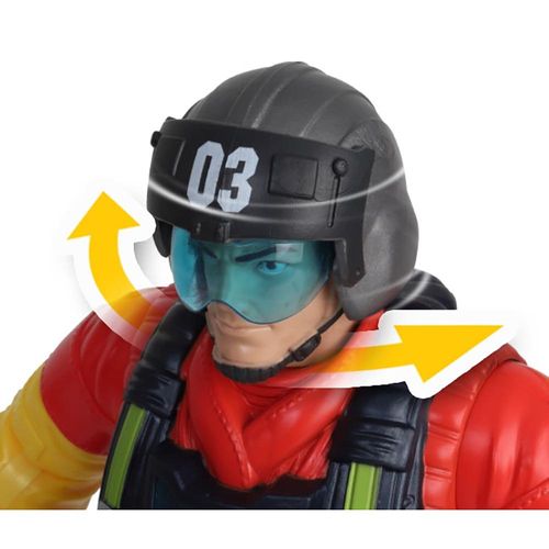 דמות איש הצלה צנחן גודל 30 ס''מ - RESCUE FORCE