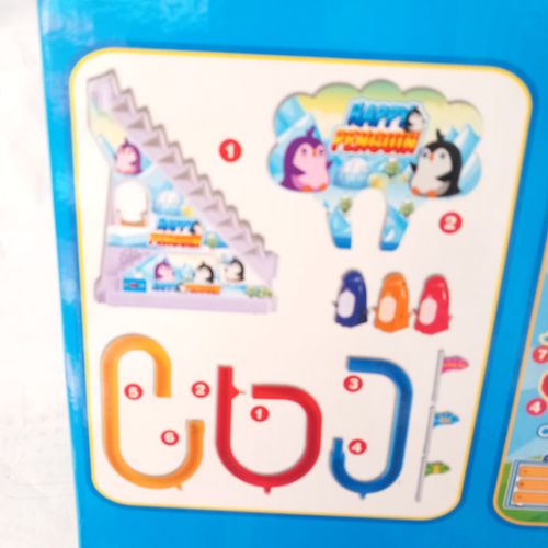 משחק מדרגות נעות פינגווין עולם הקרח