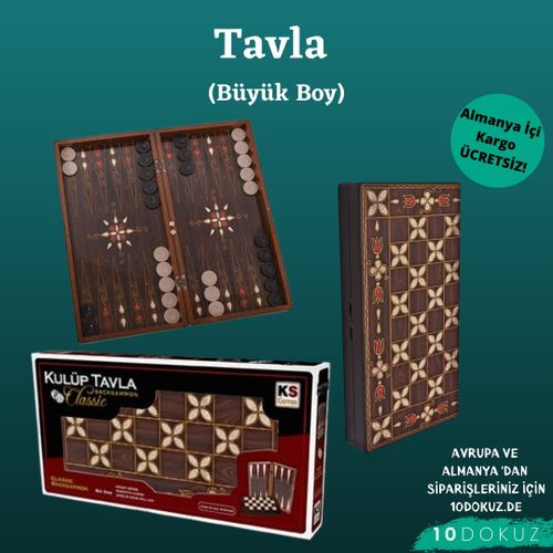 שש בש טורקי - KULUP TAVLA