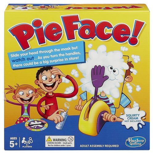 משחק קצפת לפרצוף - PIE FACE