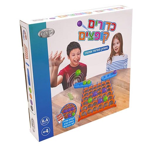 טלבר פופ - משחק כדורים קופצים